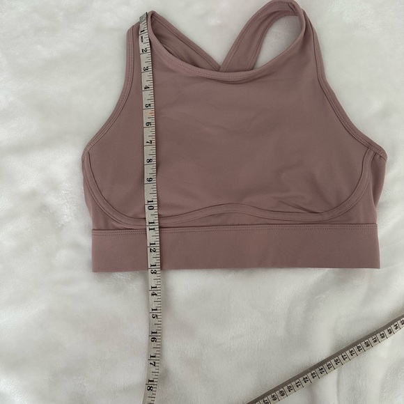 Fabletics Pink Racerback Sports Bra - Picture 3 of 5